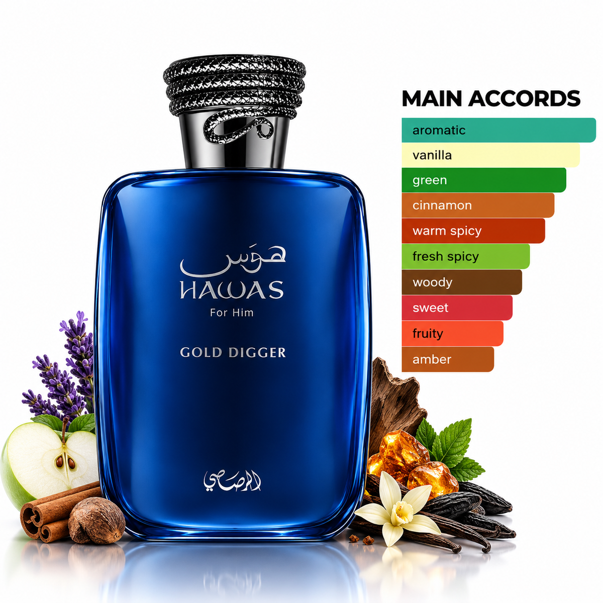 Rasasi Hawas Gold Digger EDP
