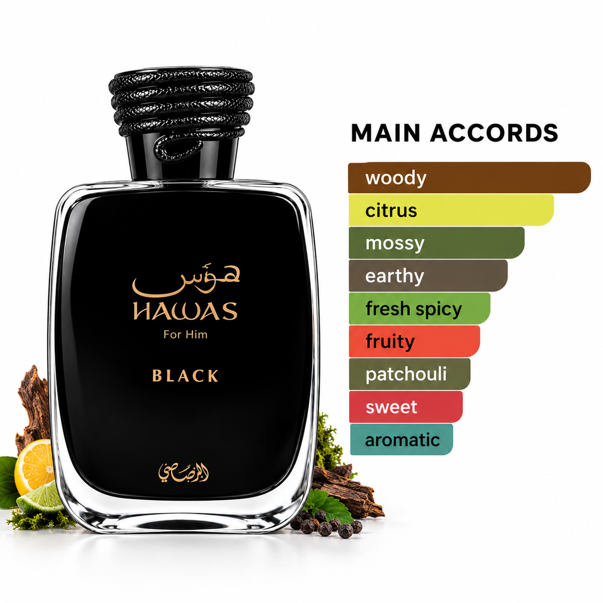 Rasasi Hawas Black